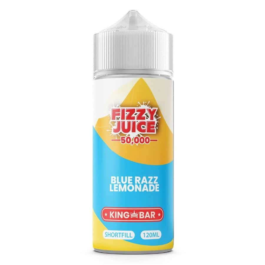 Blue Razz Lemonade Fizzy Juice King Bar Shortfill 100ml