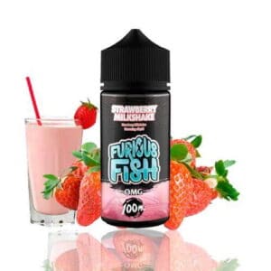 Strawberry Milkshake Furious Fish Shortfill 100ml