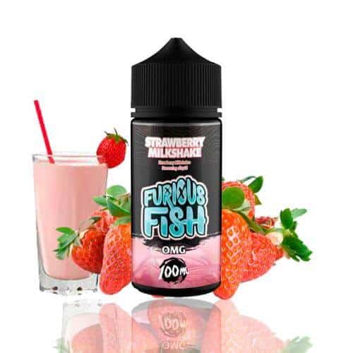Strawberry Milkshake Furious Fish Shortfill 100ml