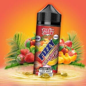 Strawberry Peach Fizzy Shortfill 100ml