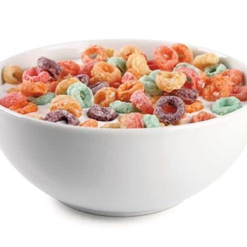 The Flavor Apprentice Fruit Circles With Milk